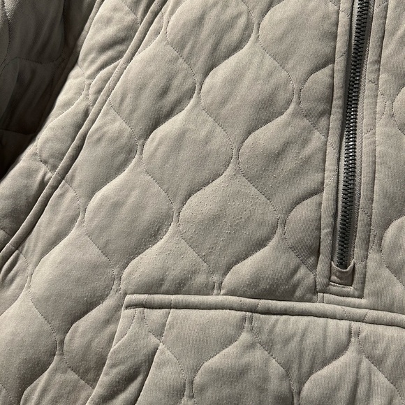 lululemon scuba oversized Quilted Half Zip sweater womens size Medium Large - Picture 13 of 13
